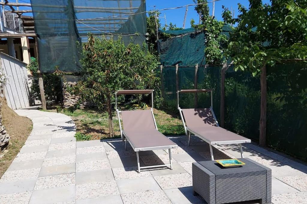 マッサ・ルブレンセ Sun & Relax, Relaxing Location With Seaviewヴィラ エクステリア 写真